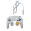 White Black Wired Analog Game Controller Joypad Joystick Gamepad for GameCube NGC DHL FEDEX EMS FREE SHIPPING