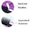 Högkvalitativ 0,05 0,07 0,1 0,15 mm J / B / C / D Curl Mink Eyelash Extension Super Mjukt 3D 6D Voluming Lashes Fack Russian Eyelash