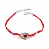 crystal Red Rope Bracelet & Bangle Crystal from Swarovski Classic simple jewels Men women accessories Lucky Jewelry