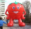 Реклама Balloon 3M / 5M Симпатичные Надувные Клубничный Человек Мультфильм Завод Творческий Воздушный Взрыв Клубничный Реклама