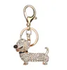 Mode chien teckel porte-clés sac pendentif à breloque clés porte-clés bijoux pour femmes fille cadeau porte-clés bijoux New2423384