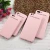 Macarons Color TPU Силиконовый матовый матовый чехол для iPhone 6 6S 5 5S SE 8 Plus X мягкая задняя крышка для iPhone 7 7Plus