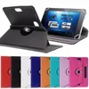 360 Degree Rotate Leather Case Cover Stand For Universal 7 8 9 10 inch for Samsung Galaxy Tab 3 4 for iPad Air Tablet PC