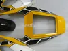 Gratis Custom Fairing Kit för Yamaha R1 1998 1999 Gula vita svarta Fairings YZF R1 98 99 QR43