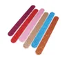 Glitter Nail Files Buffer Double Side Nail Art Care Tools Sanding Pedicure Manicure Care Makeup Tools Mix color