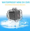 Vattentät 155 graders vidvinkellins HD 1080P Mini DVR SQ12 Mini Sport videokamera med infraröd nattvisionsrörelse Detektion
