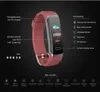 Smart Fitness tracker Pulsera Monitor de ritmo cardíaco Pulseras Calorías Contador para dormir Monitor impermeable SmartWatch para iOS y Android