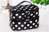 Make-up Kosmetiktaschen Kulturbeutel Retro Dot Beauty Wash Case Organizer Halter Handtasche für Reisen Kostenloser Versand