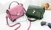 Brand Designer  -  Lady PUレザーショルダーの契約小さな正方形の袋のカジュアルトートメッセンジャーバッグのための新しいロックハンドバッグ