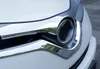 Högkvalitativ ABS Chrome Car Front Grill Dekoration Trim Strip, Logo Dekorativt skydd för Toyota Chr C-HR 2016-2018