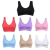 Womens Sport Bra Fitness Yoga Running Vest Underwear Padded Crop Tops Underwear 7 Colors No Wire-rim Bras Female