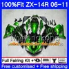 カワサキZX 14R 14 R 14 R R ZX14R 06 07 08 09 10 11 223hm.9 2006 2007 2008 2007 2009 2000年2011年フェアリング