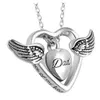 Fashion jewelry Forever love Memorial Jewelry Angel Wings Pendant Memorial Ashes Urn Pendant Cremation Ashes Urn Jewelry