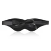 Morease Preto Sexy Máscara de Olhos Blindfold Bondage Fetiche De Couro Escravo Erótico Cosplay BDSM Produto Para As Mulheres Jogo Adulto Brinquedos Sexuais S924