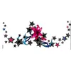 sulla body art ladys sternum tatuao sticker beautifull flooms sexy flowers rosa farfalla motivo per donne8292169