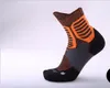 Havlu alt kalınlaşma orta tüp çorap, elit basketbol çorapları nefes ve anti-koku spor çorapları