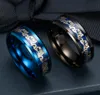 2017 nuovi gioielli caldi di alta qualità in acciaio al titanio drago logo anello per signora donna uomo festa di Natale promozione di giorno