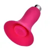 Stimolatore del clitoride del punto G della donna del vibratore del dito per i giocattoli adulti del sesso del vibratore della pallottola delle donne per la donna