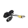 Cavo adattatore TV audio video RCA da 1,8 m 6FT per Sega Genesis 1 MD1 DHL FEDEX EMS SPEDIZIONE GRATUITA