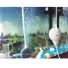 Super tyst akvarium luftpump hög effektiv fisketank syre luftvattenpump mini luftare används med luftbubbla stenventil
