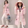 파카 여성 2018 겨울 자켓 여성 코트 후드 outwear 여성 파카 두꺼운 면화 패딩 라이닝 겨울 여성 기본 코트 Z30 S18101204