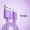 Быстрое быстрое зарядное устройство, кабели Micro Usb типа c 1 м, 2 м, 3 м для Samsung Galaxy s8 s10 htc huawei android phone v8, кабельный провод