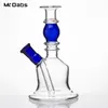 New Mini Banger Hanger Glass Bongs Smoking Accessories Original Oil Rig Dabs Bong 14mm female Joint Beaker Water Pipes Dab Rigs