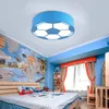 Cartoon Glas LED Fußball Jungenzimmer Deckenleuchte Kreative Kinderzimmer Fußball Deckenleuchte Kinder Schlafzimmer Deckenleuchten