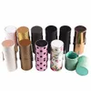 Travel Makeup Brush Pen Storage Holder Kosmetiska Faux Läderfodral Box Container Kosmetiska Borstar Förvaring Multi Färger