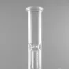Pipa ad acqua in vetro Perc con pneumatici a nido d'ape - Bong premium per un'esperienza di fumo fluida