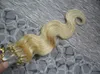 Micro Loop Ring Hair Extensions Human Blonde Brazilian Body Wave Hair micro loop human hair extensions 100g micro bead extensions