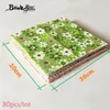 BookSew 30 sztuklotlot 10cmx10cm pakiet bawełniany materiał patchworkowy pakiet tkanin tilda tkanina szycie DIY TECIDO QUILTING5442757