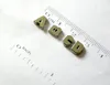 Wholesale 260PCS/lot silver color plain Alphabet letter A - Z floating locket charms beads fit for DIY glass living memory locket