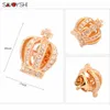 SAVOYSHI, broche de corona divertido, alfileres, broches de vestir para mujer, broches de alfiler de cuello dorado, joyería de moda, regalo de compromiso para fiesta 4767792