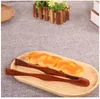 10.5inch Holzfutter Zange Küche Zubehör Tong für Grill und Grill Brot Salat Phoebe Material