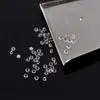 Topaze blanche naturelle claire pour les yeux, bonne qualité, ronde, 0 8mm-2 0mm, petite taille, pierres précieuses amples pour la fabrication de bijoux, entière, bon marché, 502018