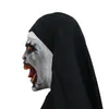 Halloween The Nun Maschera horror Cosplay Valak Spaventoso Maschere in lattice Casco integrale Demone Halloween Party Costume Puntelli 2018 New3016