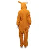 Cartoon Animal Yellow Kangaroo Adult lOnesies Onesie Pajamas Kigurumi Jumpsuit Hoodies Sleepwear For Adults Welcome Wholesale Order