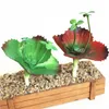 20PC Małe Sztuczne Soczyste Rośliny Lotus Krajobraz Kwiat Różne Dekoracyjne Mini Zielone Rośliny Strona główna Garden Garden Orangement Decor