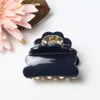 4cm Small Acrylic Hair Claw Women High-quality Hair Clip Fashion Accessories Elegant Ornament