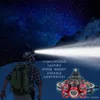 15000 Lumens 5 LED Headlamp T6 Headlight 4 modes Zoomable LED Headlamp Rechargeable Head Lamp Flashlight & 2pcs 18650 Battery & AC/DC Charger & BOX