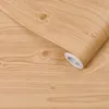 Self Adhesive Wallpapers Wood Grain Decorative Films Wall Sitcker For Wardrobe Kitchen Table Door Decal Peel And Stick1