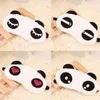 Nouvelle Arrivée Mignon Panda Dormir Visage Masque Pour Les Yeux Bandeau Visière Voyager Sommeil Aide Pour Les Yeux Livraison Gratuite