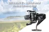 LIEYUWANG 12 + 1BB Full Metal Pesca Spinning Reel com Alumínio Quincuncial Trocável