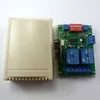 Freeshipping 433MHz DC 12V 2ch多機能無線コントローラタイマ遅延リレーRFスイッチEV1527 OK OKリモコン