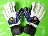 Soccer Professional Bramkarz Gloves Adulto luvas de goleiro futebol sem sem dedo pełny lateks