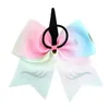 Nowa Rainbow Cekiny Ponytail Holder Floral Bowknot Elastyczne Hairbands Glitter Hairpins Włosy Koszulki Akcesoria do włosów Dziewczyna Boże Narodzenie prezenty