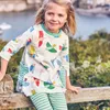 Filles Robes 2019 Coton À Manches Longues Printemps Automne Bébé Robes avec Poches Enfants Tunique Jersey Robes pour Filles Vêtements Enfants Vêtements