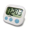 Magnetischer Küchentimer mit Halter, LCD-Bildschirm, digitaler Koch- und Backtimer, Schönheitsstudie, Erinnerung, Countdown-Zeit, Alarm, Küchenzubehör