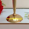 Dekoration Neue (3RAMs) Tall Gold Kerzenhalter Kerze Stand Hochzeit Tisch Mittelhaus Ereignis Straße Blei Blume Rack Best0288